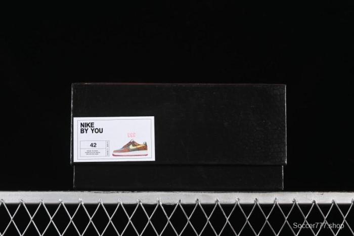 Nike Air Force 1 '07 Low Sun Black Myth Wukong Themed Casual Sneakers - CW2288-111