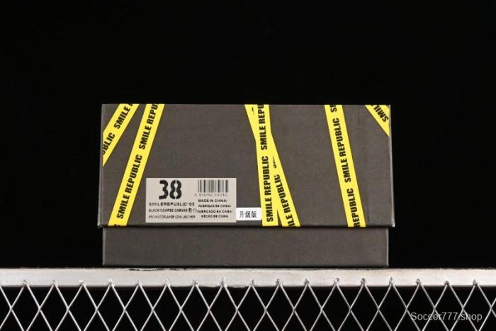 SMILEREPUBLIC SMILE Collection Canvas Sneakers with Thick Sole and Open Toe Design - G.D4 1