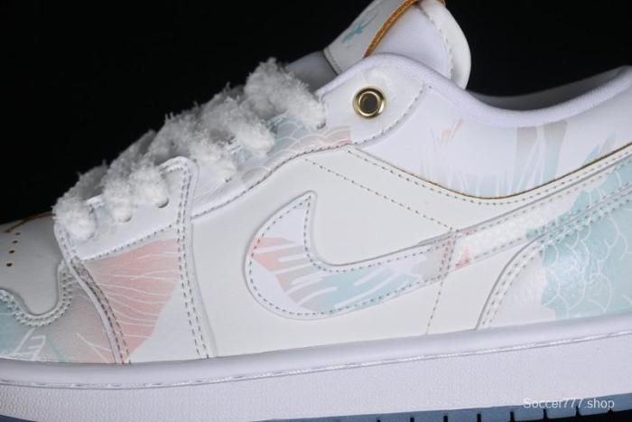 Nike Air Jordan 1 Low AJ1 Chinese New Year Limited Edition New Chinese Style Custom Steam Puppet - Third Prince Ao Bing Low Top Casual Sneakers FN8901-164 1