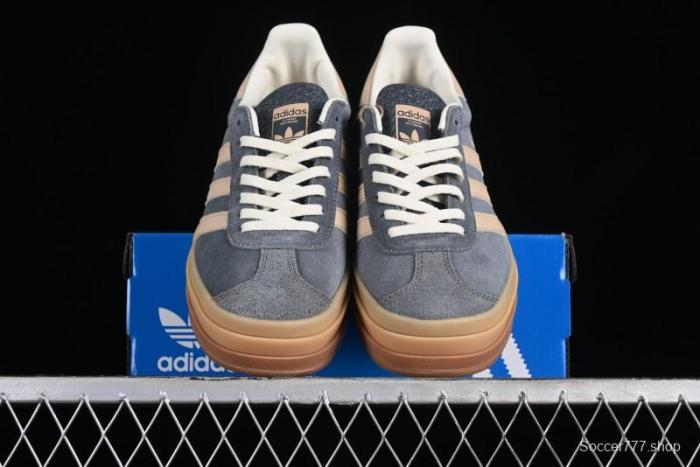 Adidas Originals Gazelle Bold IE0428 Low-Top Sneakers with Thick Sole for Casual Wear Anti-Slip and Durable - IE0428 1