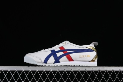 Onitsuka Tiger Mexico 66 Low-Top Leather Sneakers for Casual Running - D507L-0152 1