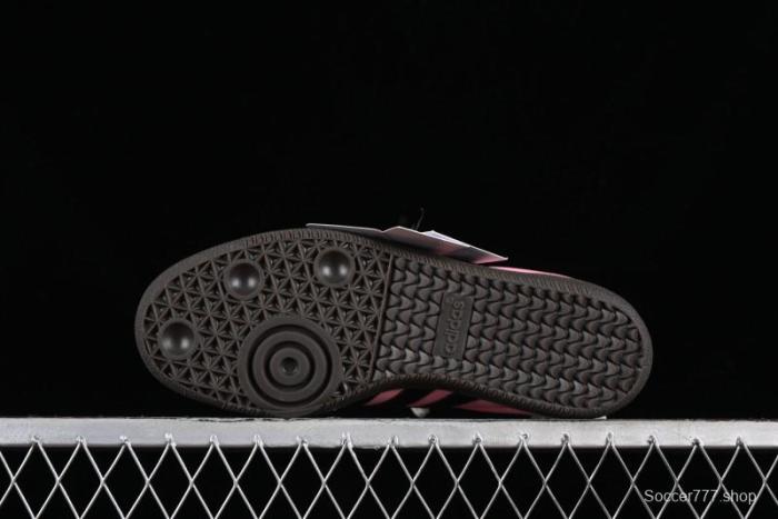 Adidas Samba OG B75807 Customized Casual Sneakers with Vibrant Hot Pink and Sweet Black Colorway - B75807 1