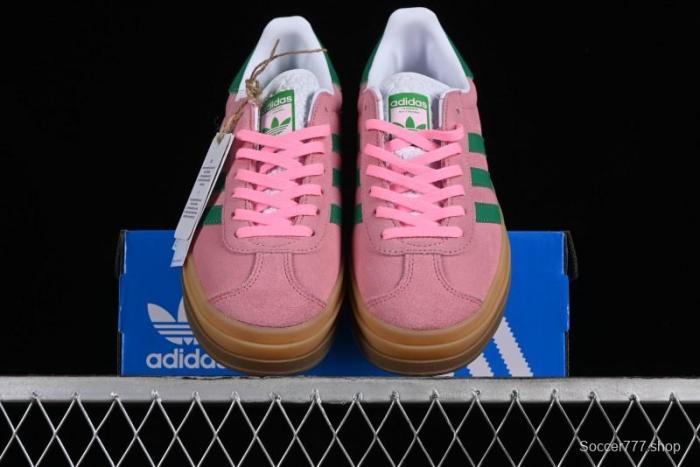 Adidas Originals Gazelle Bold IE0420 Low-Top Slip-Resistant Wear-Resistant Casual Sneakers - IE0420 1