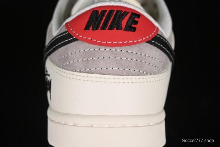 Nike SB Dunk Low Stussy Anniversary Edition Customized Low-Top Casual Skate Shoes - SJ1089-001