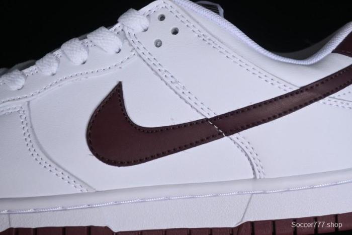 Nike SB Dunk Low White Red Colorway Low-Top Casual Skateboarding Shoes - DV0831-102 1