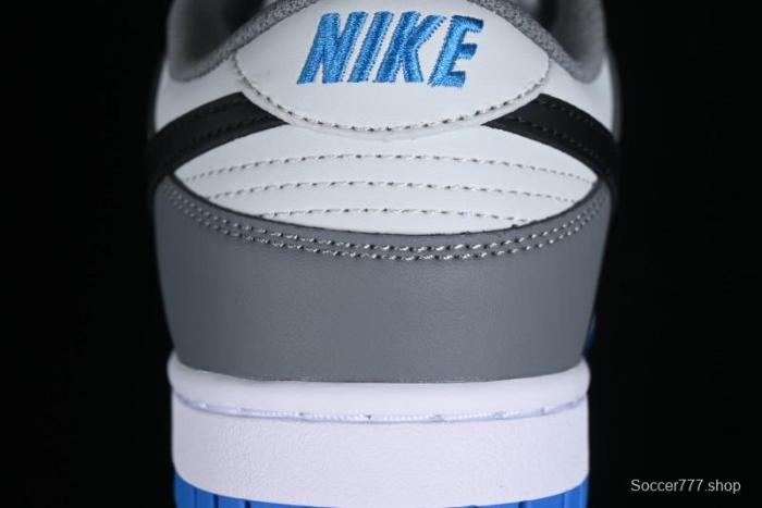 Nike Dunk Low SB Skateboarding Shoes in White Blue Grey - FB9109-001 1