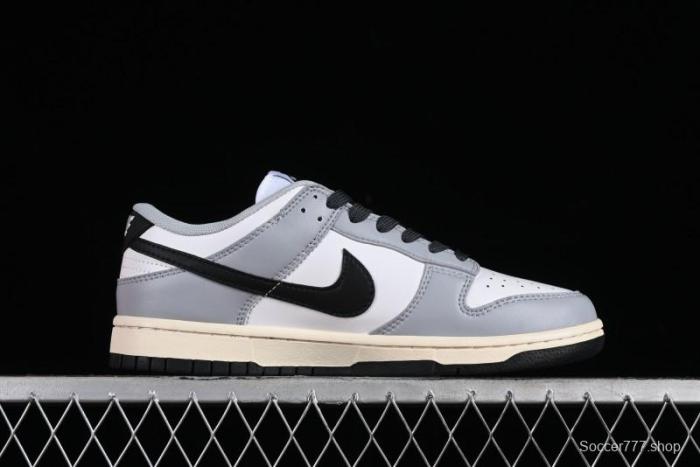 Nike Dunk Low SB Light Smoke Grey White Grey Casual Skate Shoes - DD1503-117 1
