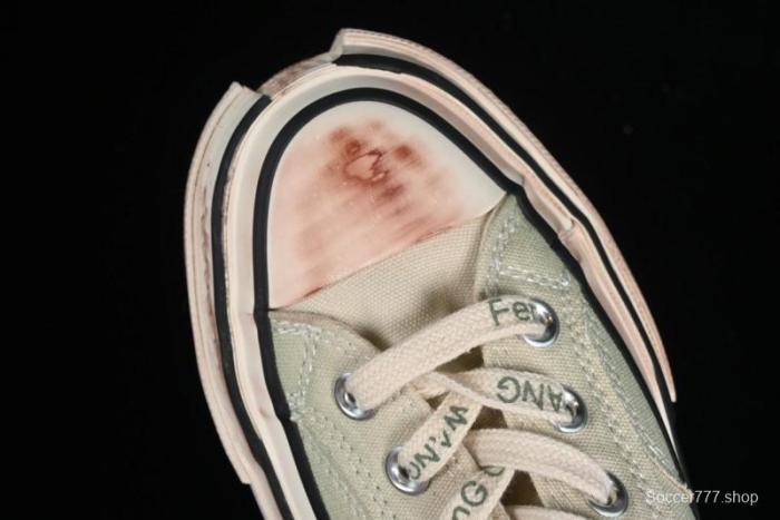Feng Chen Wang Converse Chuck 70 Low Unisex Deconstructed Canvas Sneakers - A07636C 1