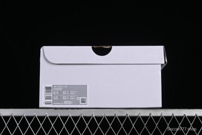 Nike Air Force 1 '07 Low Custom Anime Theme Gradient Brown Swoosh Casual Sneakers - FN0366-103 1