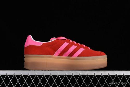 Adidas Originals Gazelle Bold IH7496 Low-Top Sneakers with Thick Sole for Slip Resistance and Durability 1