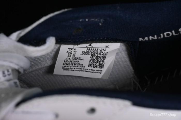 Nike Air Jordan 1 Low '85 Metallic Blue Retro Sneakers - FB9933-141 1