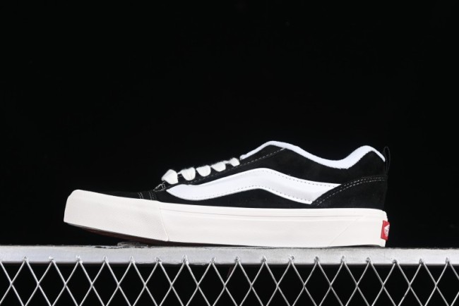 Vans Classics Knu Skool Retro Skate Shoes with Chunky Silhouette - VN0009QCBF2 1