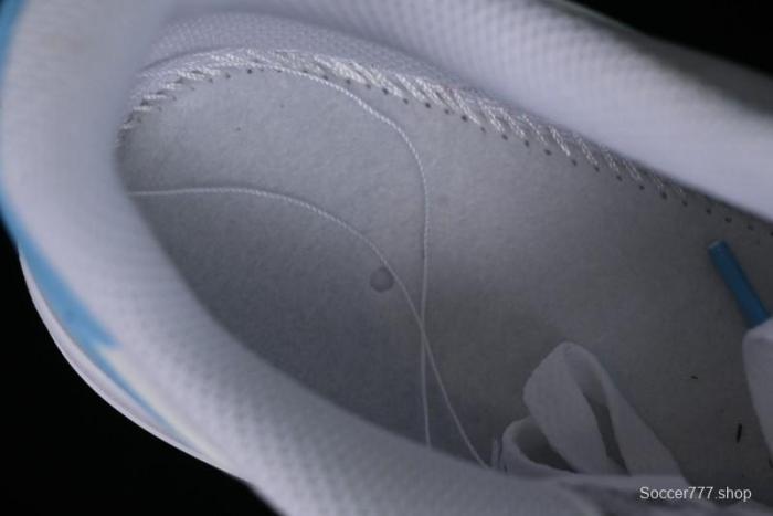 Nike Air Force 1 '07 Low White Blue Casual Sneakers - FQ4296-100 1