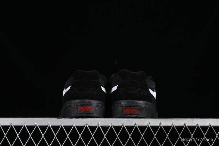 Vans Caldrone Classic Black Retro Skate Shoes - VN0007P9BA2 1