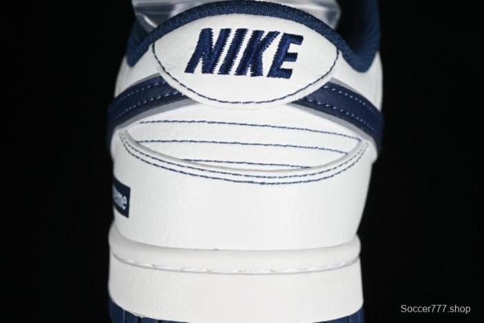 Nike Supreme x SB Dunk Low Collaboration Dark Blue Colorway Low-Top Casual Skate Shoes - RM2308-238 1