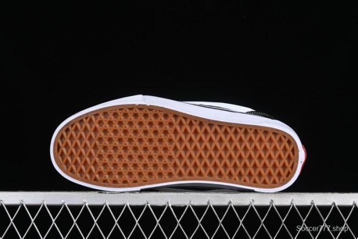 Vans Classics Knu Skool Coca-Cola Collaboration Black White Embroidery Chunky Tongue Sneakers - VN0009QC6BTI 1