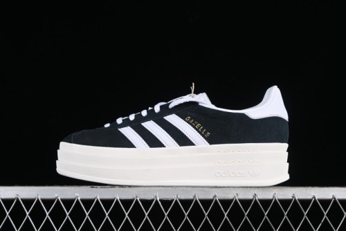 Adidas Originals Gazelle Bold HQ6912 Low-Top Sneakers with Thick Sole for Casual Wear Anti-Slip and Durable - HQ6912 1