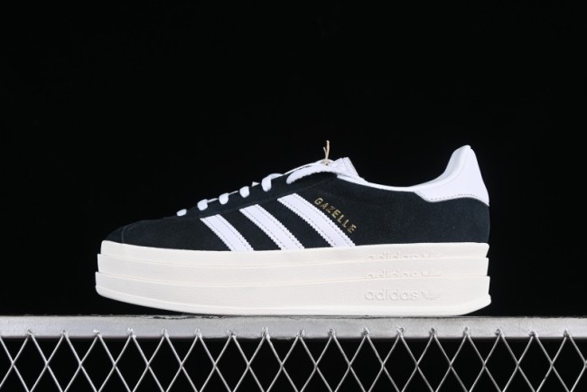 Adidas Originals Gazelle Bold HQ6912 Low-Top Sneakers with Thick Sole for Casual Wear Anti-Slip and Durable - HQ6912 1