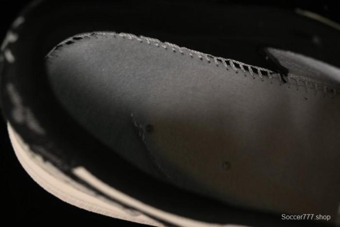 Nike Air Jordan 1 Low OG SP Travis Scott x Fragment Design Black Denim Print Casual Sneakers - SJ2068-005 1