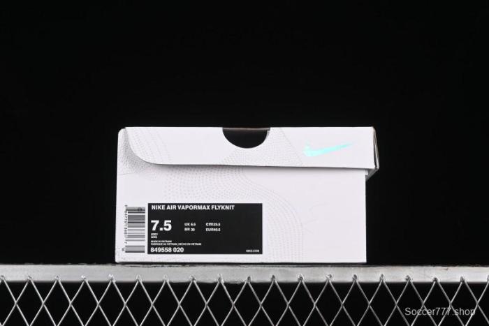 Nike Vapormax Flyknit Breathable Casual Running Shoes with Full-Length Air Cushion - 849558-020