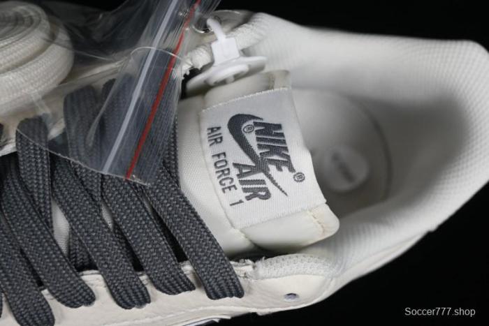 Nike Air Force 1'07 Low  Keep Fresh  Casual Sneakers in Dark Gray with Small Swoosh - BM2023-105 1