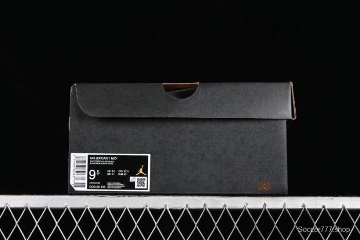 Nike Air Jordan 1 Mid AJ1 White Black Green Culture Casual Sneakers - DQ8426-103