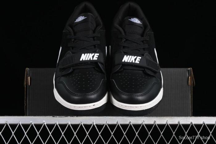 Nike Air Jordan Legacy AJ312 Low Top Sneakers with Velcro Strap Triple Fusion Design - CD7069-001 1