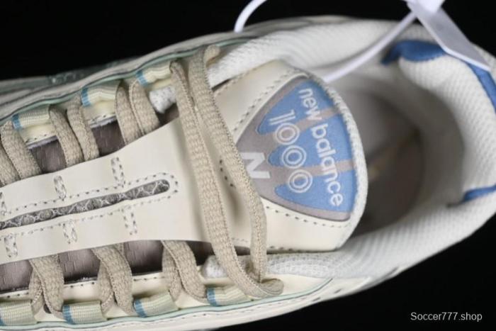 New Balance 1000 Series Retro Dad Style Low-Top Casual Running Shoes - M1000WA 1