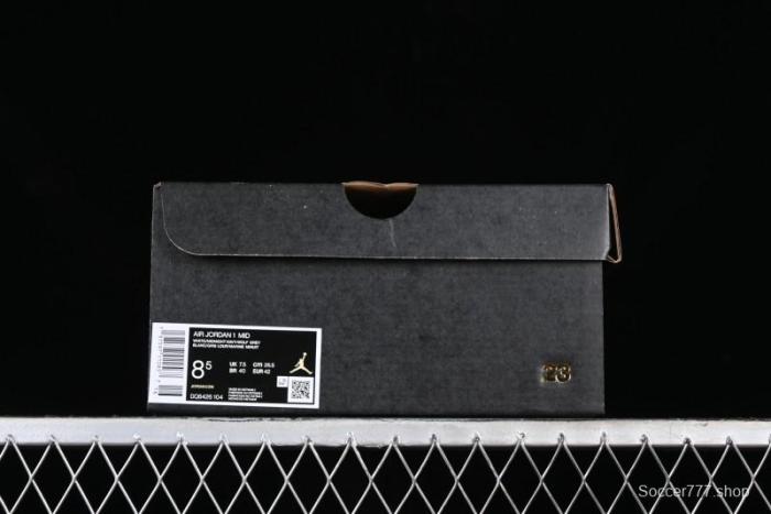 Nike Air Jordan 1 Mid AJ1 Basketball Shoes in Grey Blue - DQ8426-104