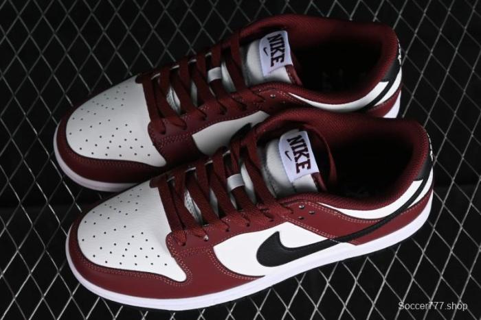 Nike Dunk Low SB Wine Red Black Low-Top Skateboarding Shoes - FJ4616-600 1