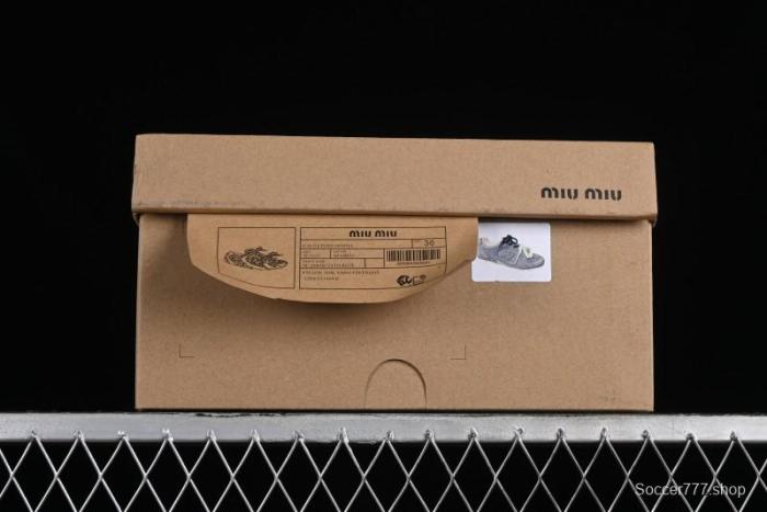 MiuMiu x New Balance 530 Low-Top Classic Retro Casual Running Shoes - G.D4 1