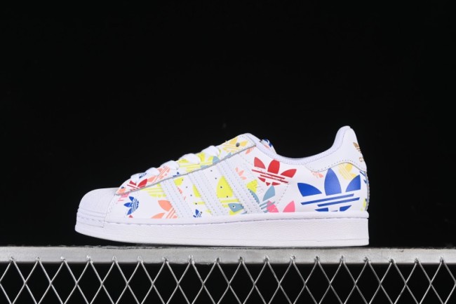 Adidas Superstar H00183 Casual Sneakers with Shell Toe Design - H00183