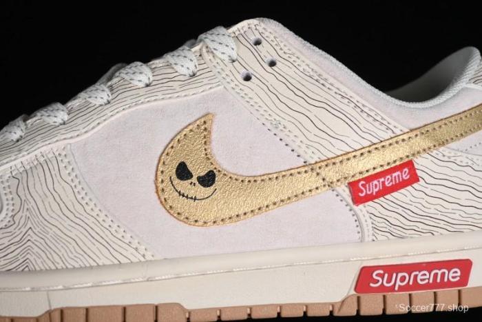 Supreme x Nike Dunk Low SB Skate Shoes with Zoom Air Cushion - XD6188-035 1