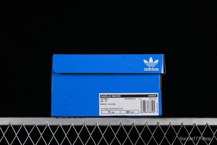 Adidas Originals Gazelle Indoor IG1891 Retro Casual Slip-Resistant Wear-Resistant Low-Top Sneakers - IG1891 1