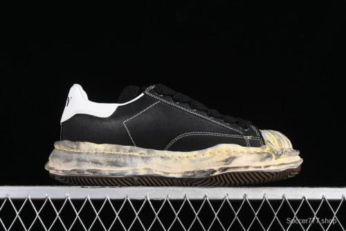 Wayne MMY Original Sole Leather Low Sneaker with Deconstructed Ice Cream Outsole - W.E5 1