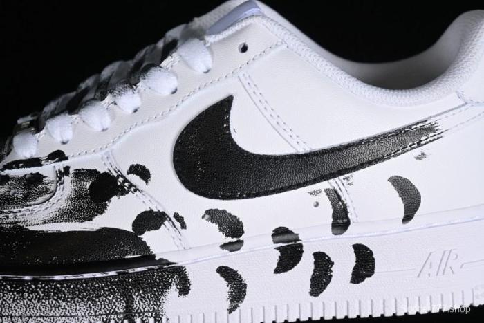 Nike Air Force 1 '07 Low Custom Hand-Painted 2D Industrial Scene Casual Sneakers - 315122-311 1