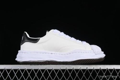 Wayne MMY Original Sole Leather Low Sneaker with Deconstructed Ice Cream Sole - W.E5 1