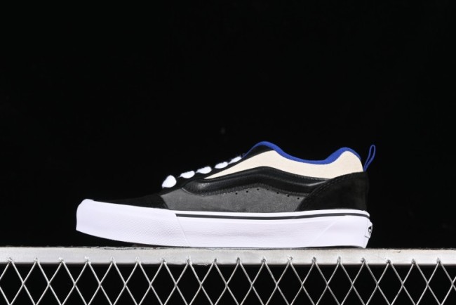 Vans Classics Knu Skool Retro Skate Shoes with Enlarged Toe and Thickened Tongue - VN000B07BAD