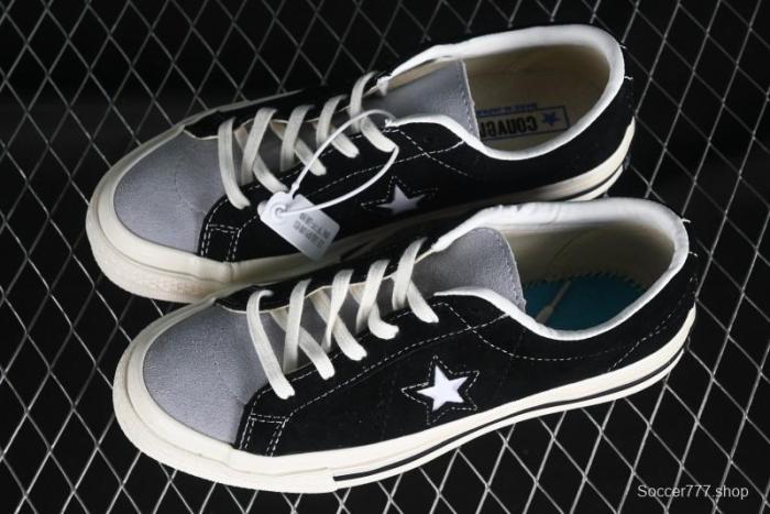 Converse One Star J Vtg Suede Low-Top Casual Sneakers in Black/Grey - M.C3 1