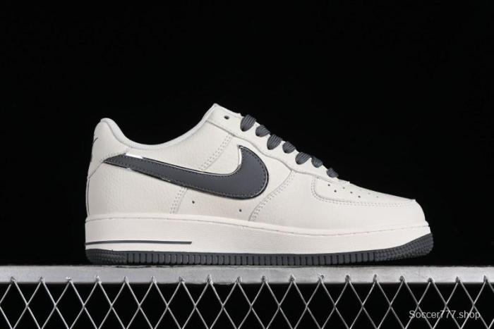 Nike Air Force 1'07 Low  Keep Fresh  Casual Sneakers in Dark Gray with Small Swoosh - BM2023-105 1