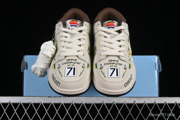 Nike SB Dunk Low Apple Colorway Low-Top Casual Skateboarding Shoes - MU0232-368 1