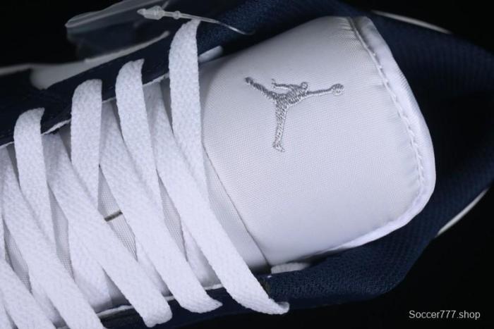 Nike Air Jordan 1 Low AJ1 White Blue Grey Low Top Lifestyle Basketball Shoes - 553558-141 1