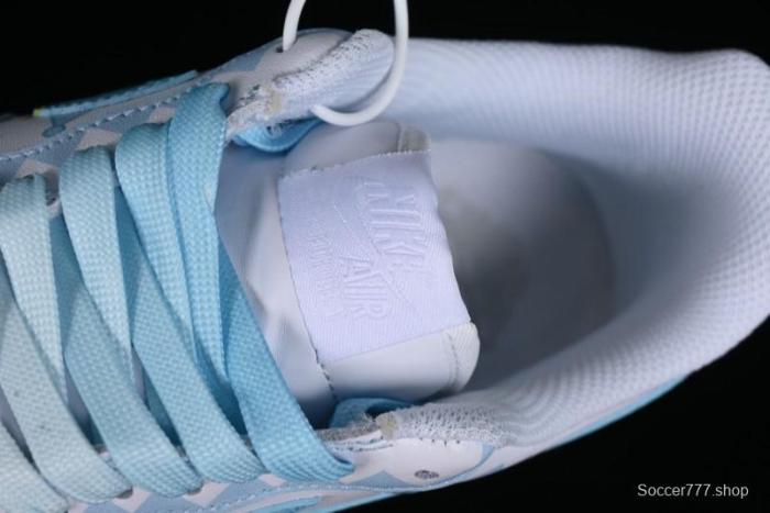 Nike Air Force 1 Low Witch Collaboration Custom Leather Sneakers with Full-Length Air Cushion - CW2288-111 1