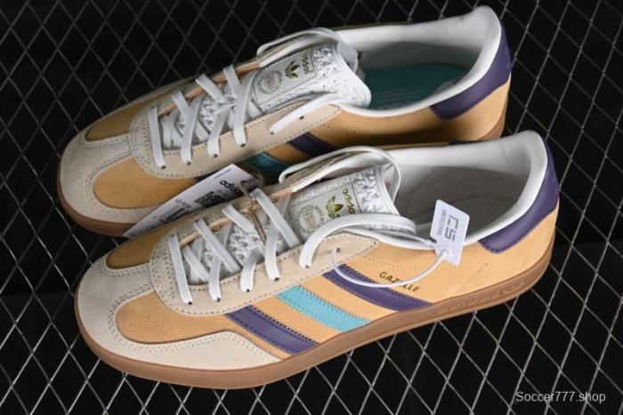 Adidas Originals Gazelle Indoor IG1636 Retro Casual Low-Top Sneakers with Non-Slip and Wear-Resistant Sole 1