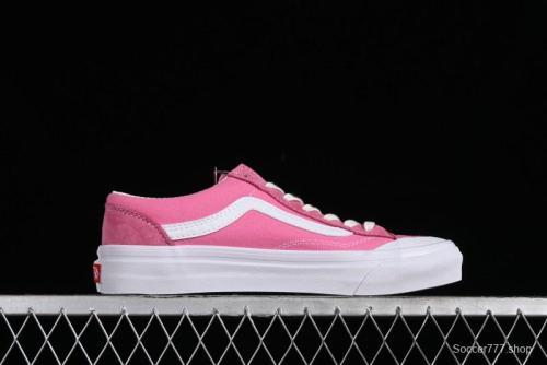 Vans Style 36 Decons Dragon Fruit Color Half-Moon Toe Vulcanized Casual Skate Shoes - VN000MT6PIN 1