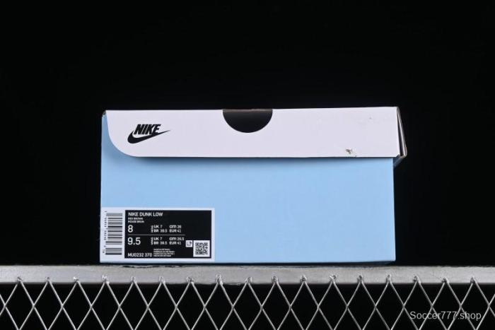 Nike SB Dunk Low Casual Skateboarding Shoes in Black/Brown - MU0232-370 1