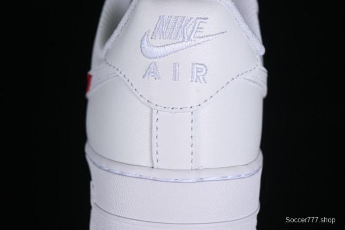 Nike Air Force 1 '07 Low Casual Sneakers with Anime Graffiti Style Crime Scene Design - 315122-211 1