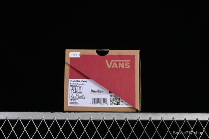 Fear Of God x Vans Era 95 Reissue Low-Top Skate Shoes - VN0A2XRYML6 1