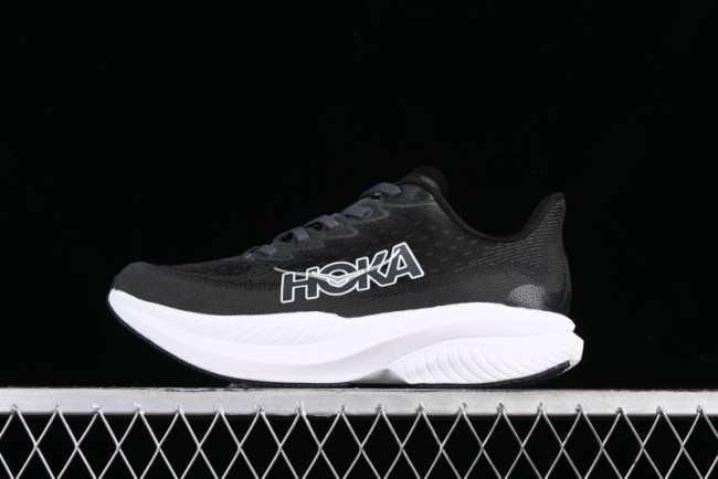 HOKA ONE ONE MACH 6 Flagship Racing Shoes with Carbon Plate Technology and Asymmetric Design - 1147790 BWHT 1