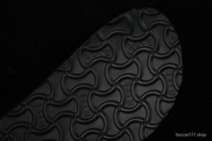 Birkenstock Birkenstock Sandals Series Black Leather with Soft Cushioning Cork Midsole - T.D4 1